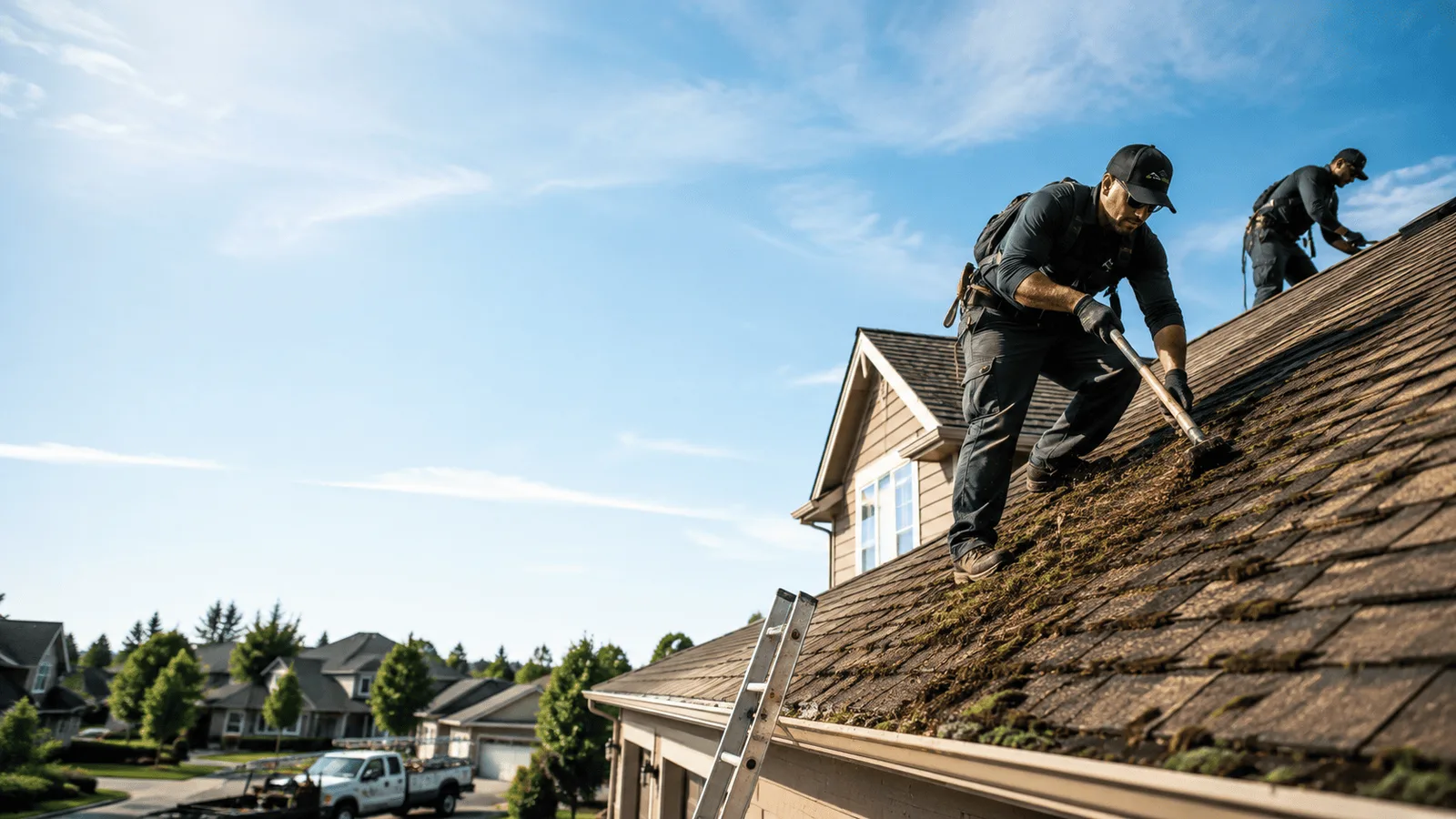 Roof Moss Removal in Earlham, IA near me